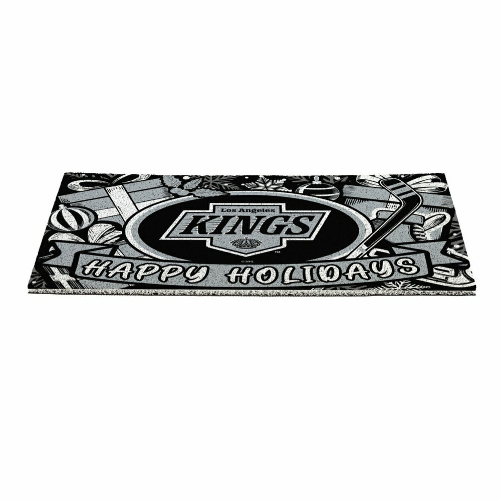 Los Angeles Kings Holiday PVC Mat, 28"x16"