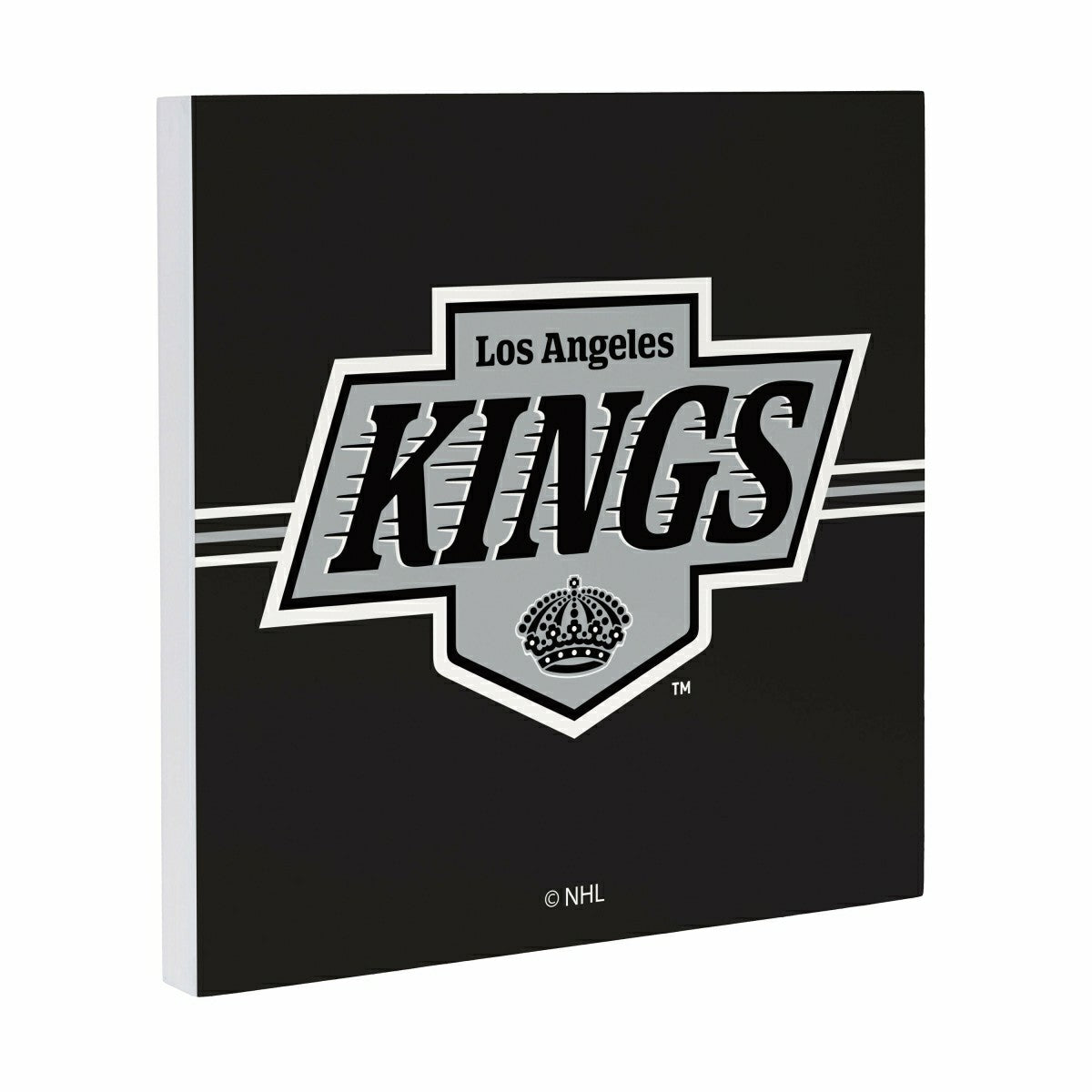 Los Angeles Kings Wood Wall Sign, 12x12