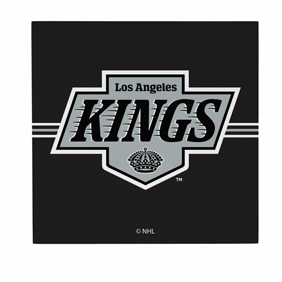 Los Angeles Kings Wood Wall Sign, 12x12