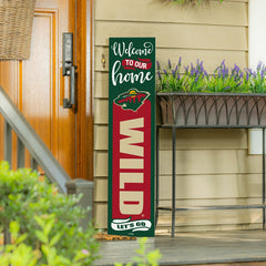 Minnesota Wild 47" Double Sided Leaner, Halloween