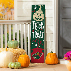 Minnesota Wild 47" Double Sided Leaner, Halloween