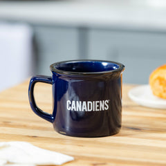 Montreal Canadiens Ceramic Camp Cup with Enamel Finish, 14oz