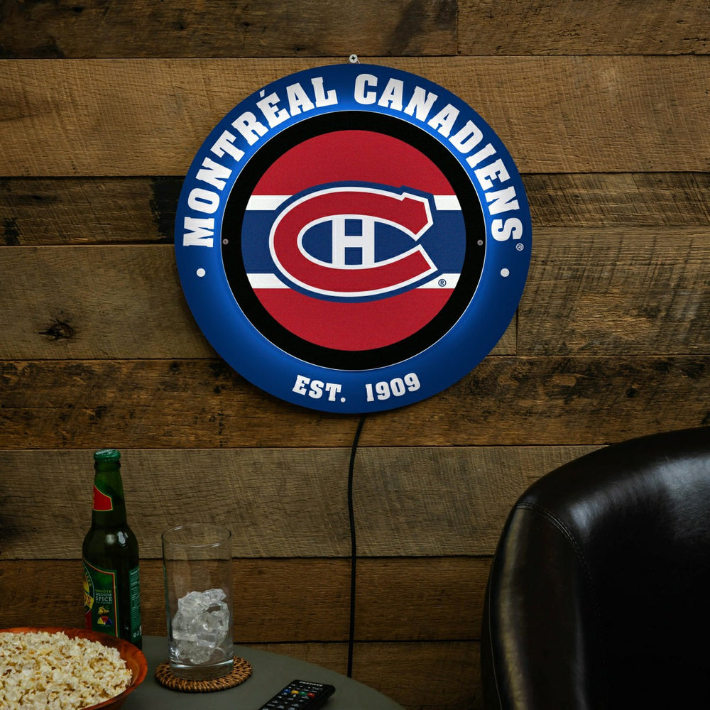Montreal Canadiens, Metal Lite, Round