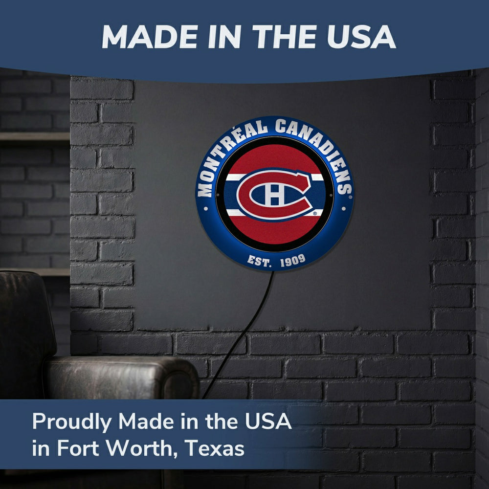 Montreal Canadiens, Metal Lite, Round