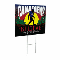 Montreal Canadiens Yard Sign, Bigfoot