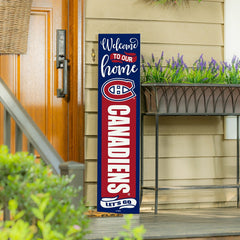Montreal Canadiens 47" Double Sided Leaner, Halloween