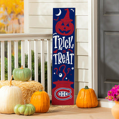 Montreal Canadiens 47" Double Sided Leaner, Halloween