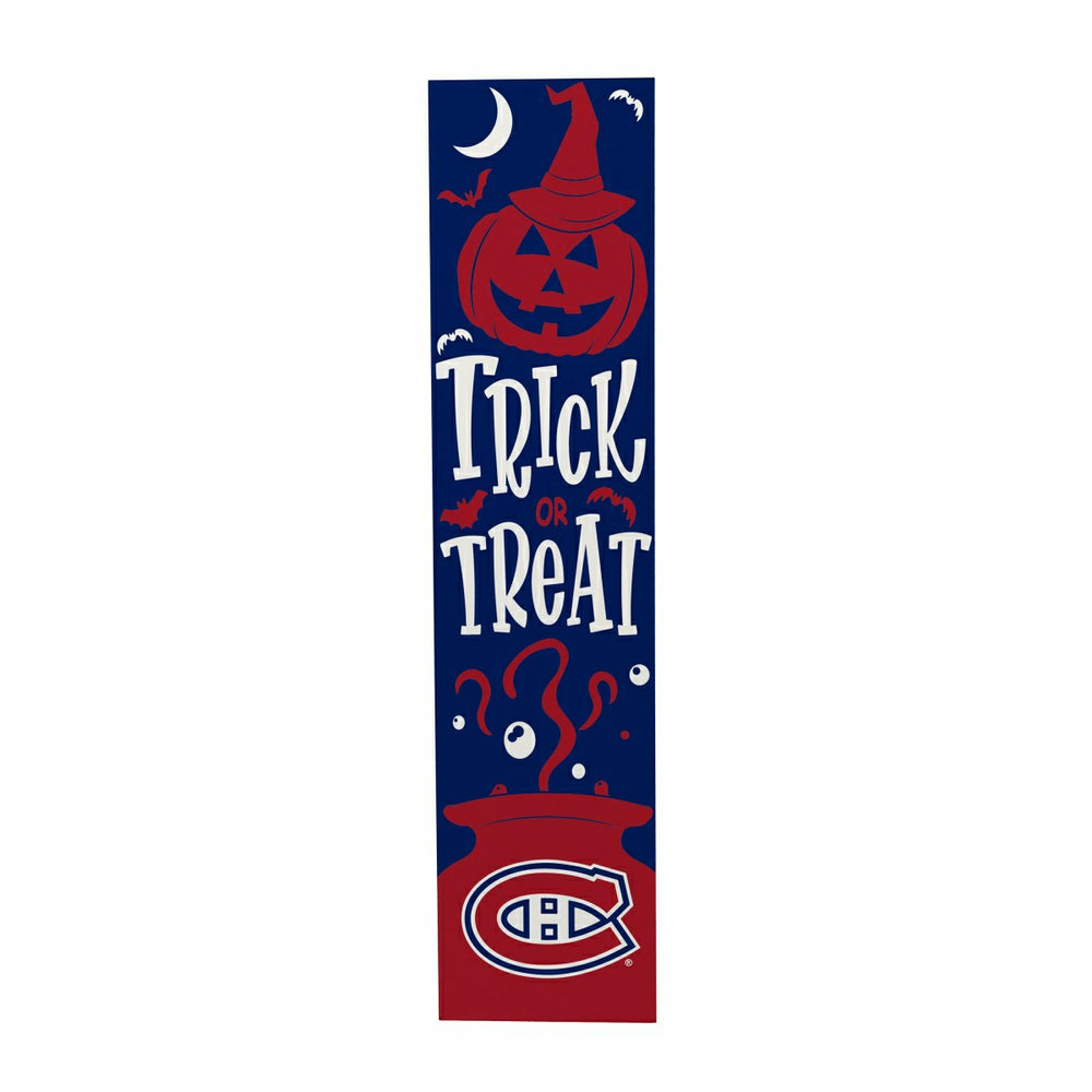 Montreal Canadiens 47" Double Sided Leaner, Halloween