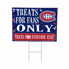 Montreal Canadiens Yard Sign, Halloween Treats for Fans