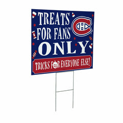 Montreal Canadiens Yard Sign, Halloween Treats for Fans