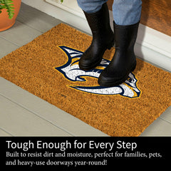 Coir Mat, 16"x28", Nashville Predators