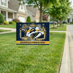 Nashville Predators Yard Sign, Patriotic