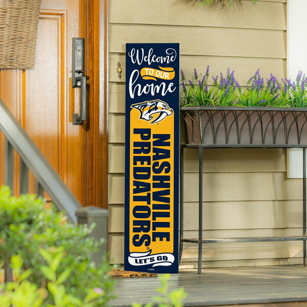 Nashville Predators 47" Double Sided Leaner, Halloween