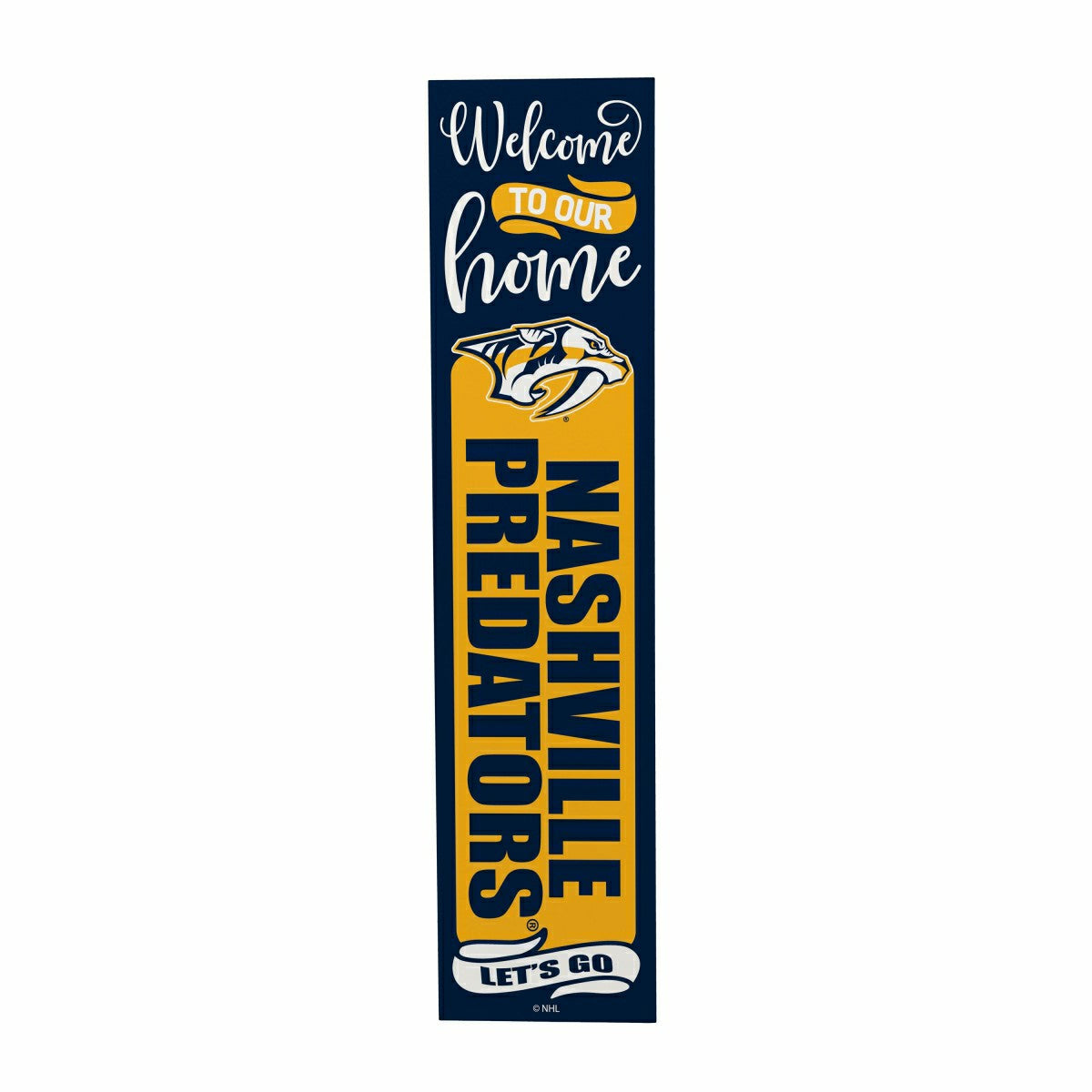 Nashville Predators 47" Double Sided Leaner, Halloween