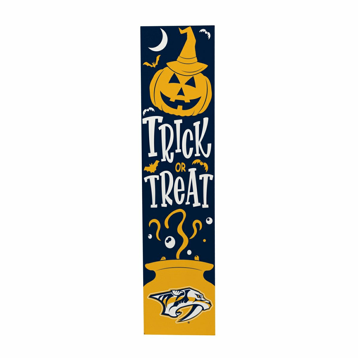 Nashville Predators 47" Double Sided Leaner, Halloween