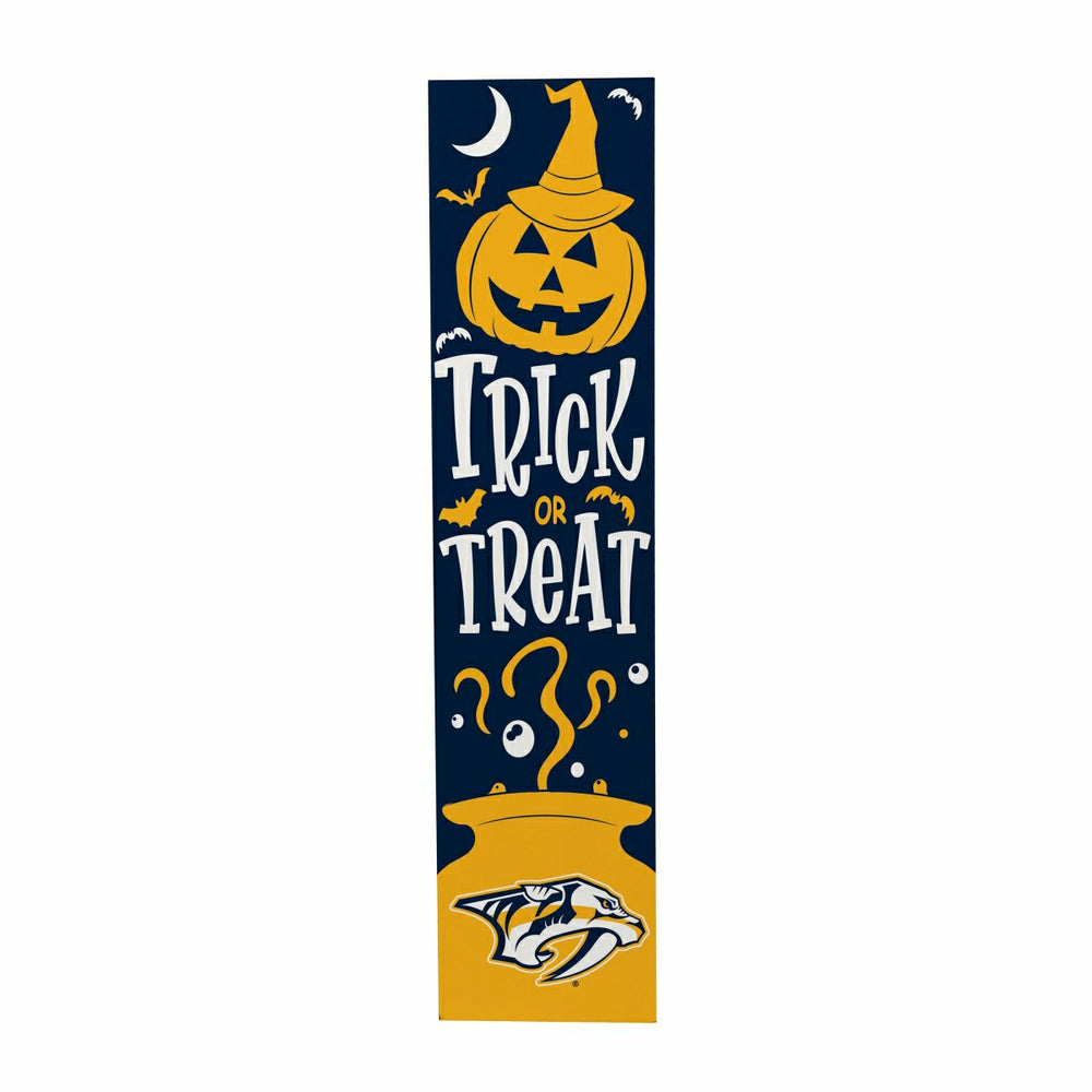 Nashville Predators 47" Double Sided Leaner, Halloween