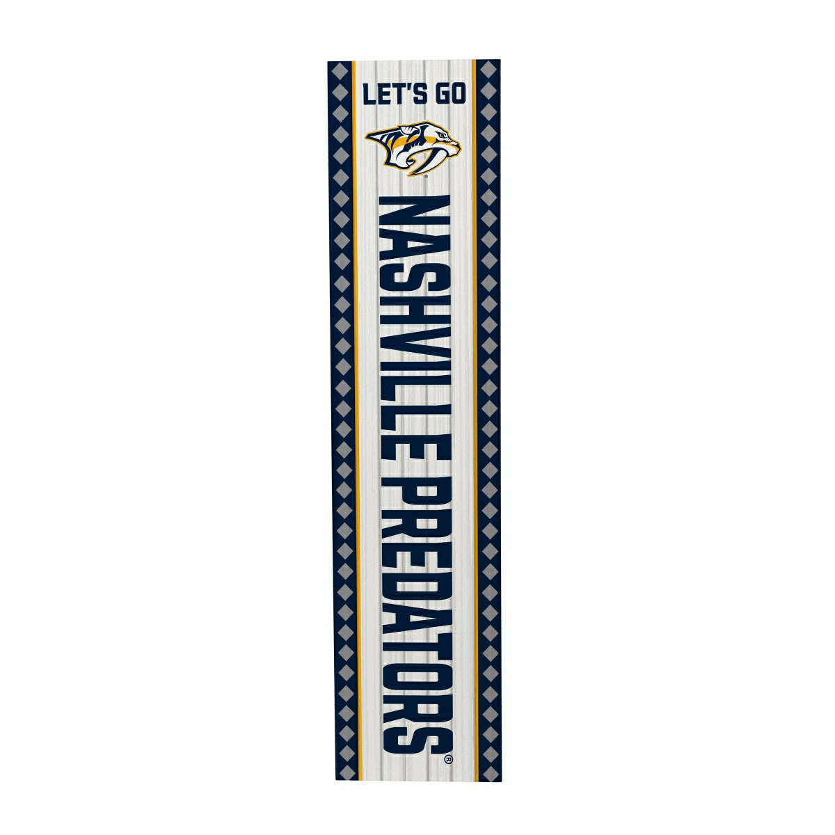 Nashville Predators 47" Double Sided Leaner, Christmas