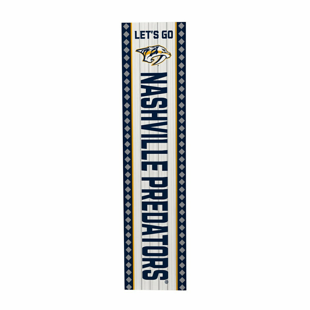 Nashville Predators 47" Double Sided Leaner, Christmas