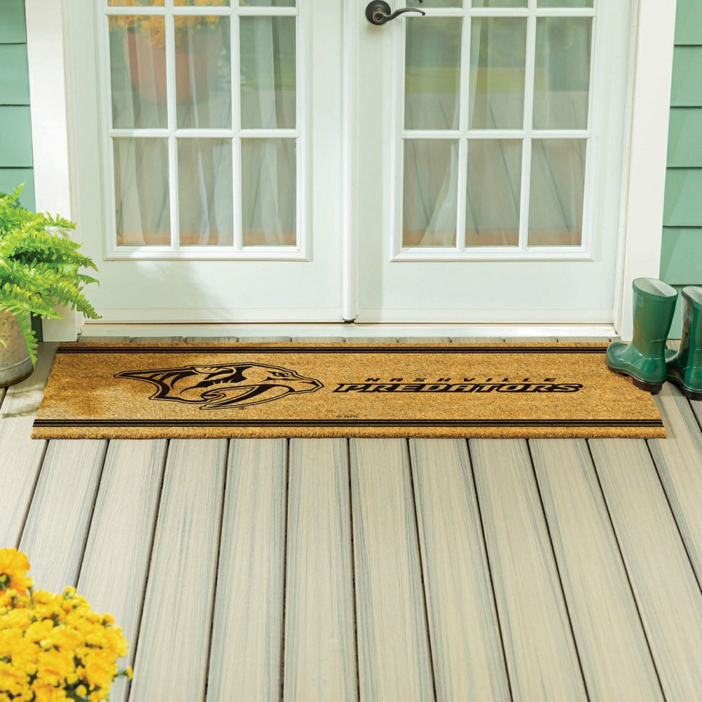 Nashville Predators Extra Large One Color Coir Mat, 60"x24"