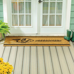 Nashville Predators Extra Large One Color Coir Mat, 60"x24"