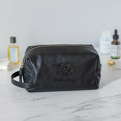 Nashville Predators, Embossed Toiletry Bag, Black