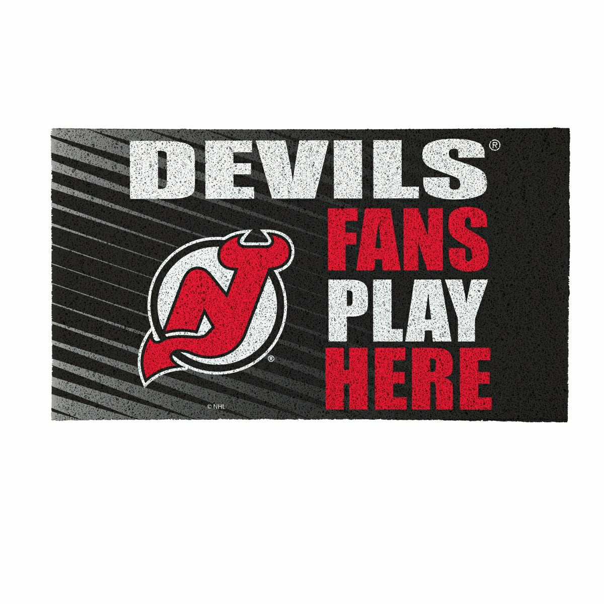 New Jersey Devils Fan Mat, 28"x16"