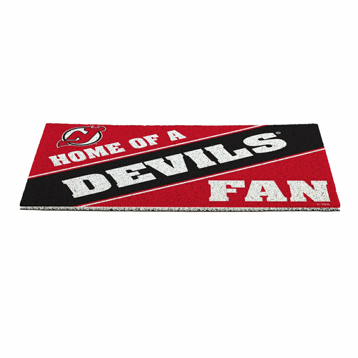 New Jersey Devils, PVC Mat COLOR, Home of a Fan