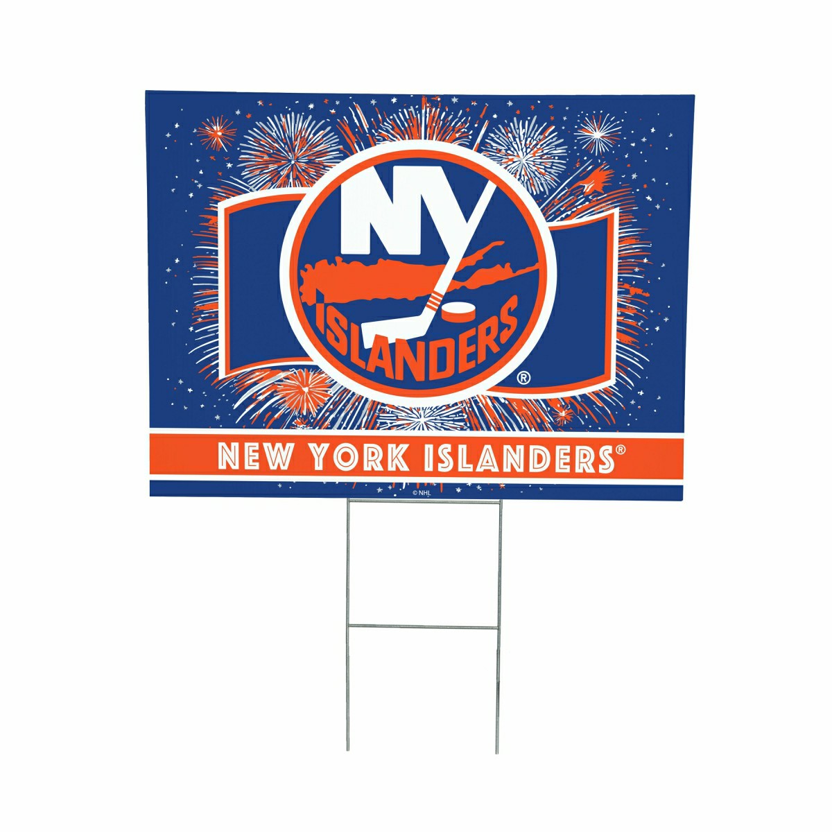 New York Islanders Yard Sign, Patriotic