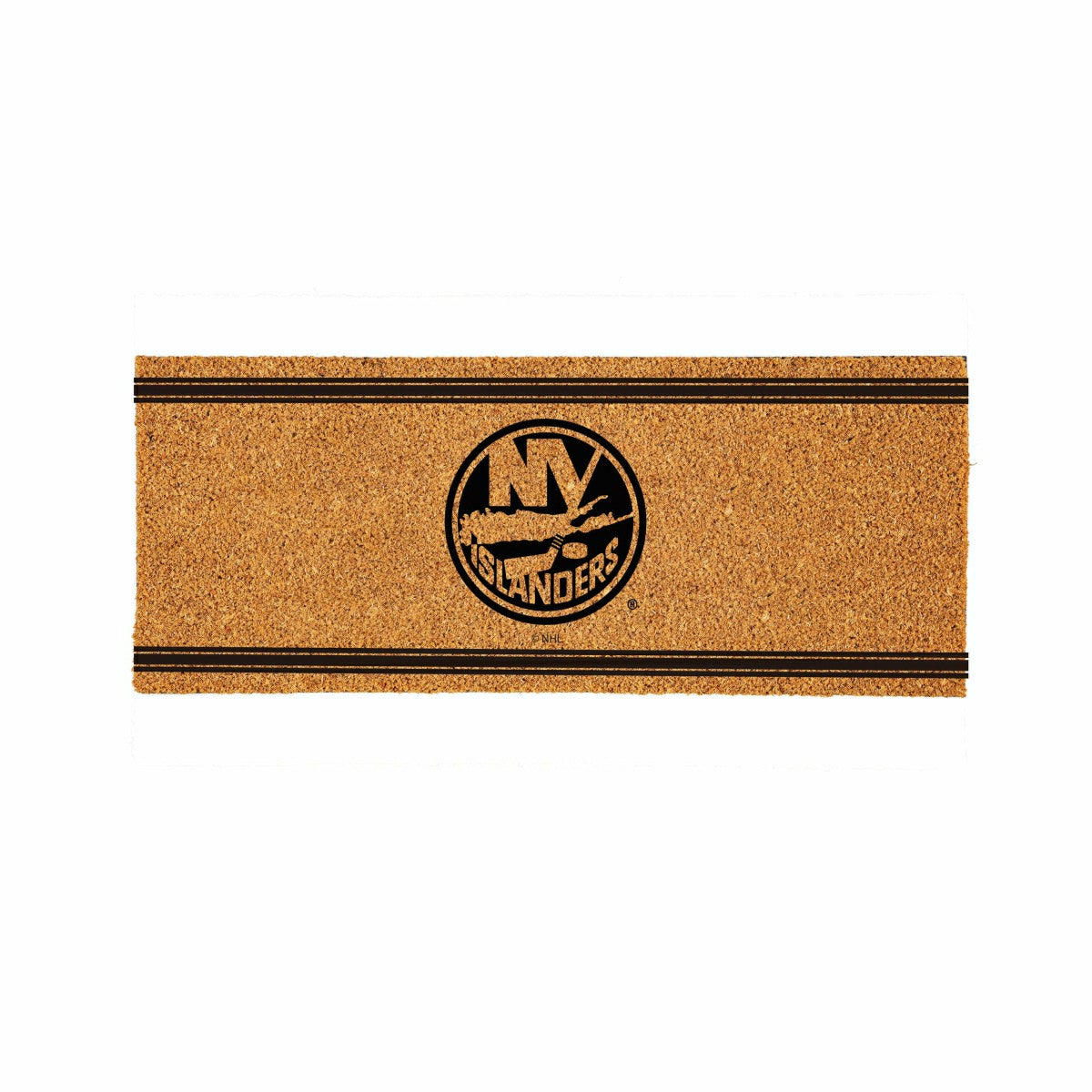 New York Islanders Extra Large One Color Coir Mat, 60"x24"