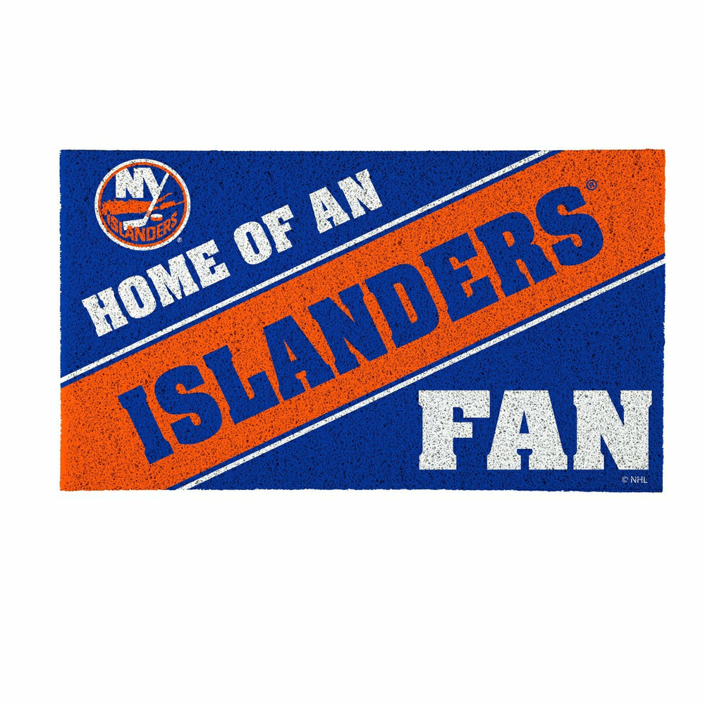 New York Islanders, PVC Mat COLOR, Home of a Fan