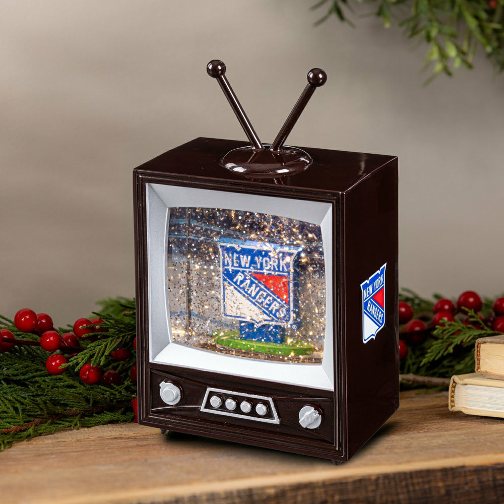 New York Rangers Vintage TV Water Lantern