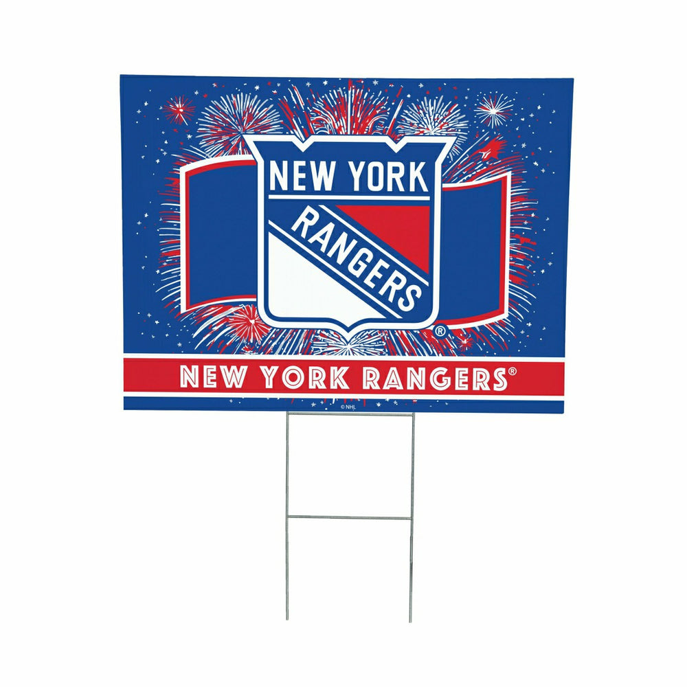 New York Rangers Yard Sign, Patriotic