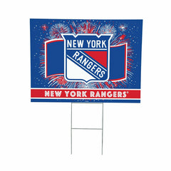 New York Rangers Yard Sign, Patriotic