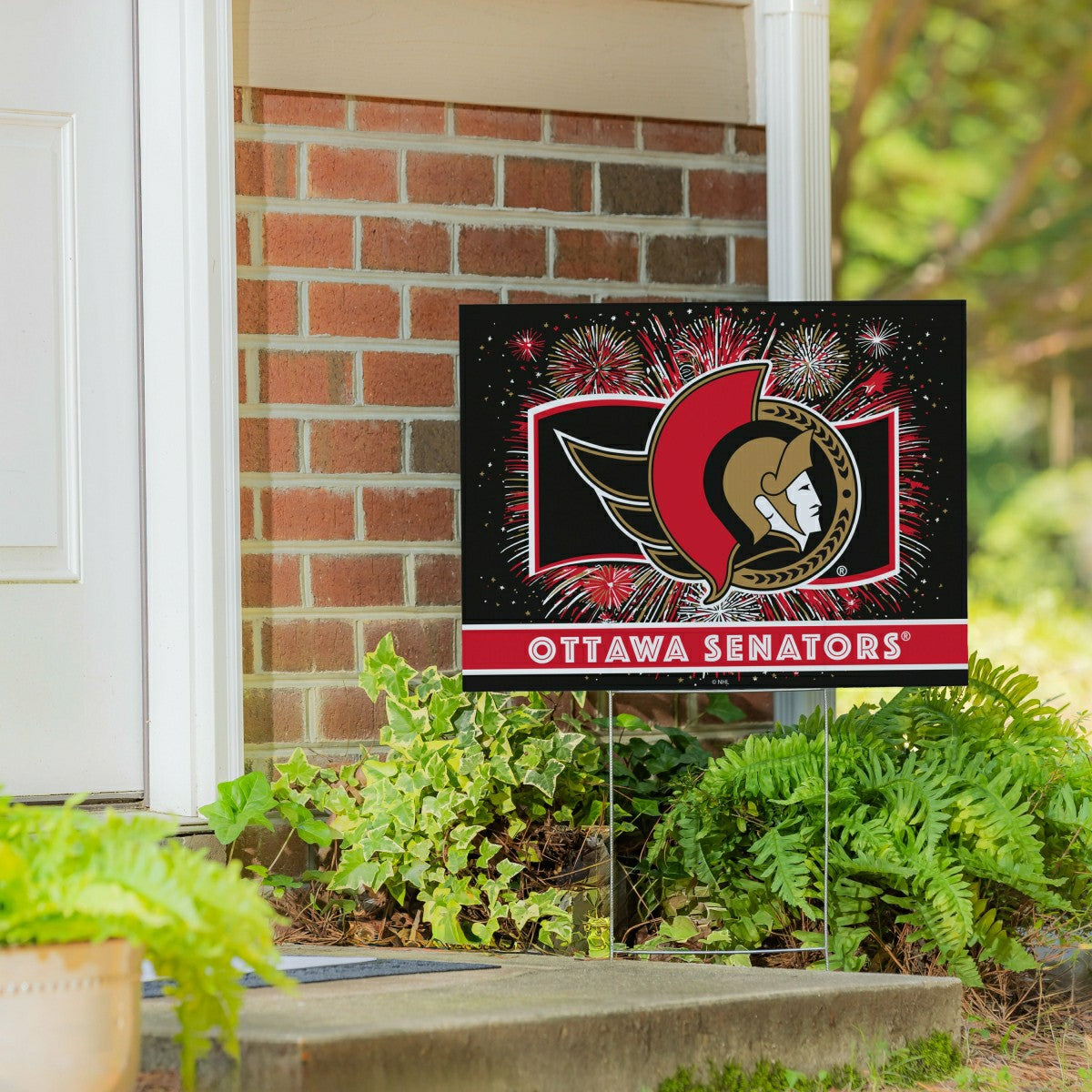 Ottawa Senators Yard Sign, Patriotic