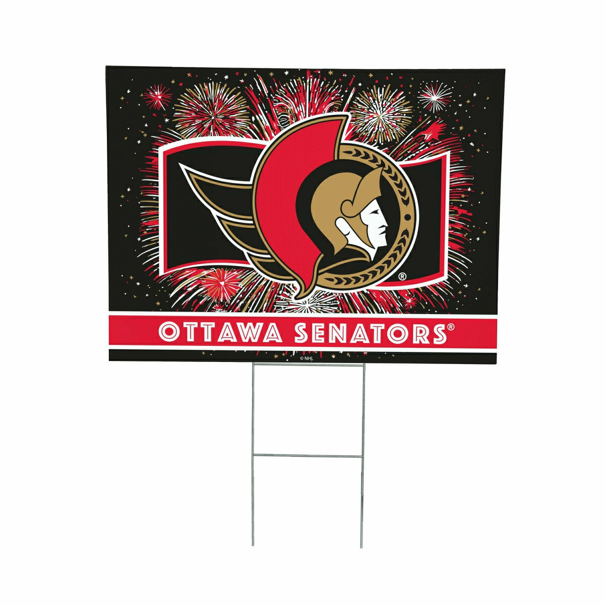 Ottawa Senators Yard Sign, Patriotic