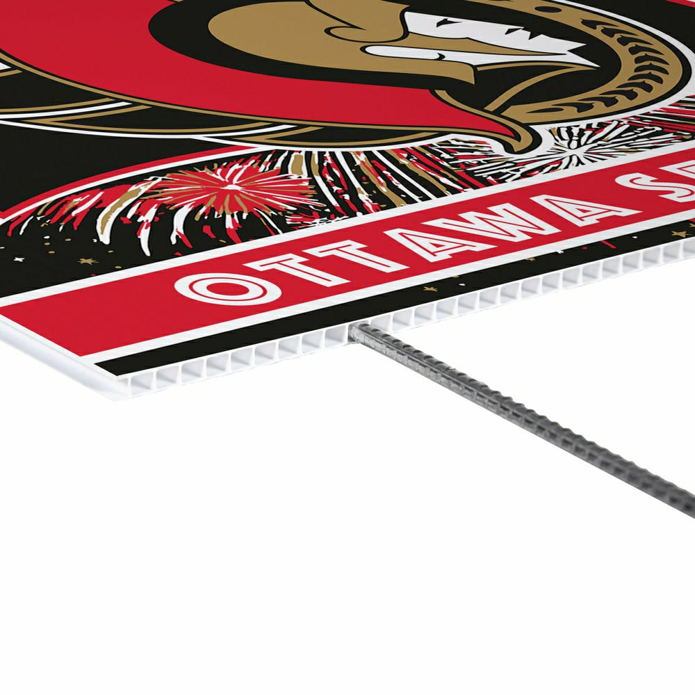 Ottawa Senators Yard Sign, Patriotic