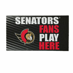 Ottawa Senators Fan Mat, 28"x16"