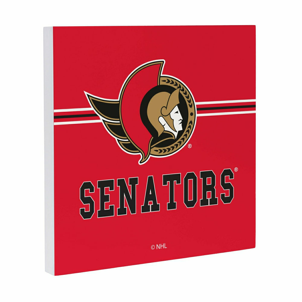 Ottawa Senators Wood Wall Sign, 12x12