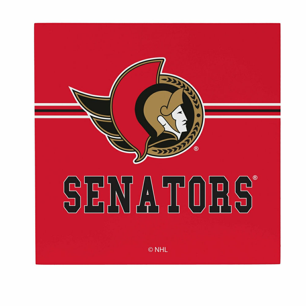 Ottawa Senators Wood Wall Sign, 12x12
