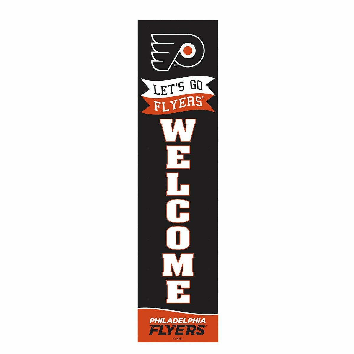 Philadelphia Flyers Large Single Sided Leaner, 46"