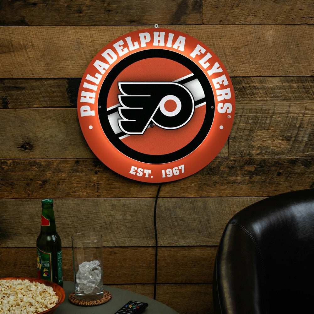 Philadelphia Flyers, Metal Lite, Round