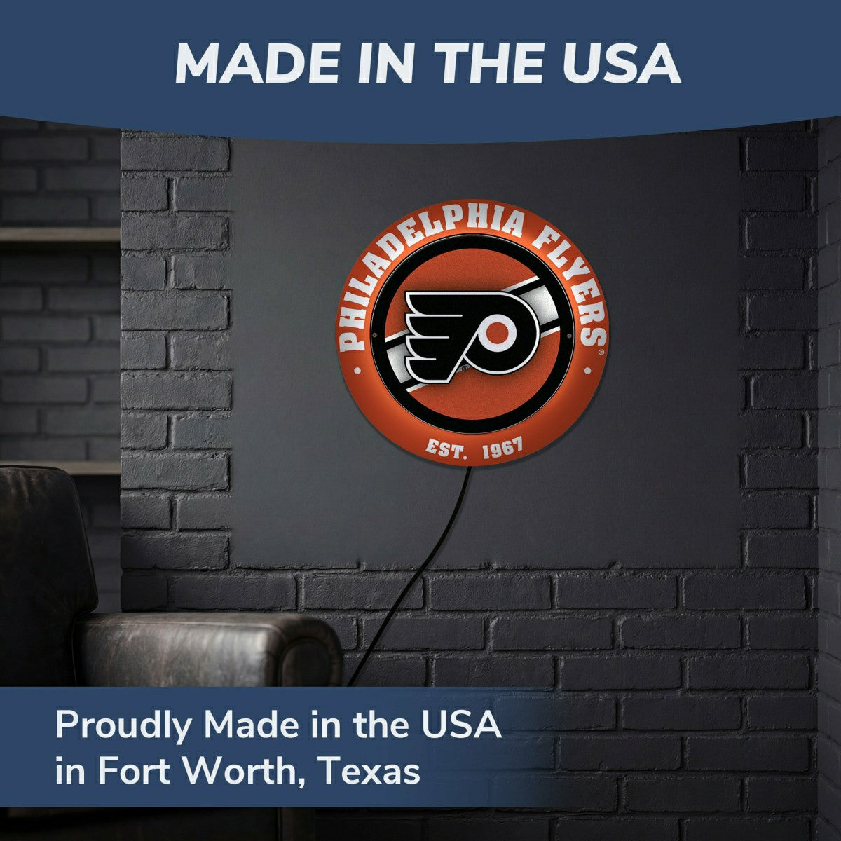Philadelphia Flyers, Metal Lite, Round