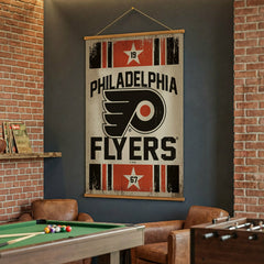 Philadelphia Flyers, Canvas Wall Tapestry, Large, 54x36