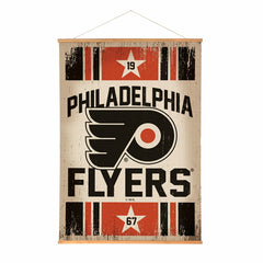 Philadelphia Flyers, Canvas Wall Tapestry, Large, 54x36