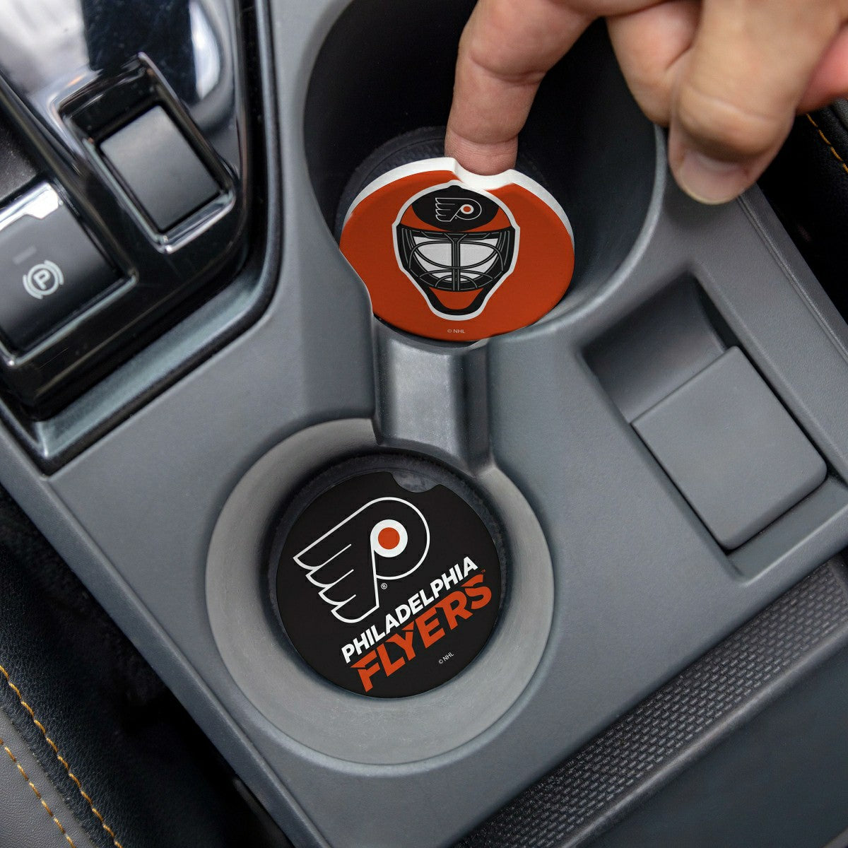 Philadelphia Flyers Car Coaster Set, 2pc