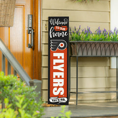 47" Double Sided Leaner, Philadelphia Flyers, Halloween