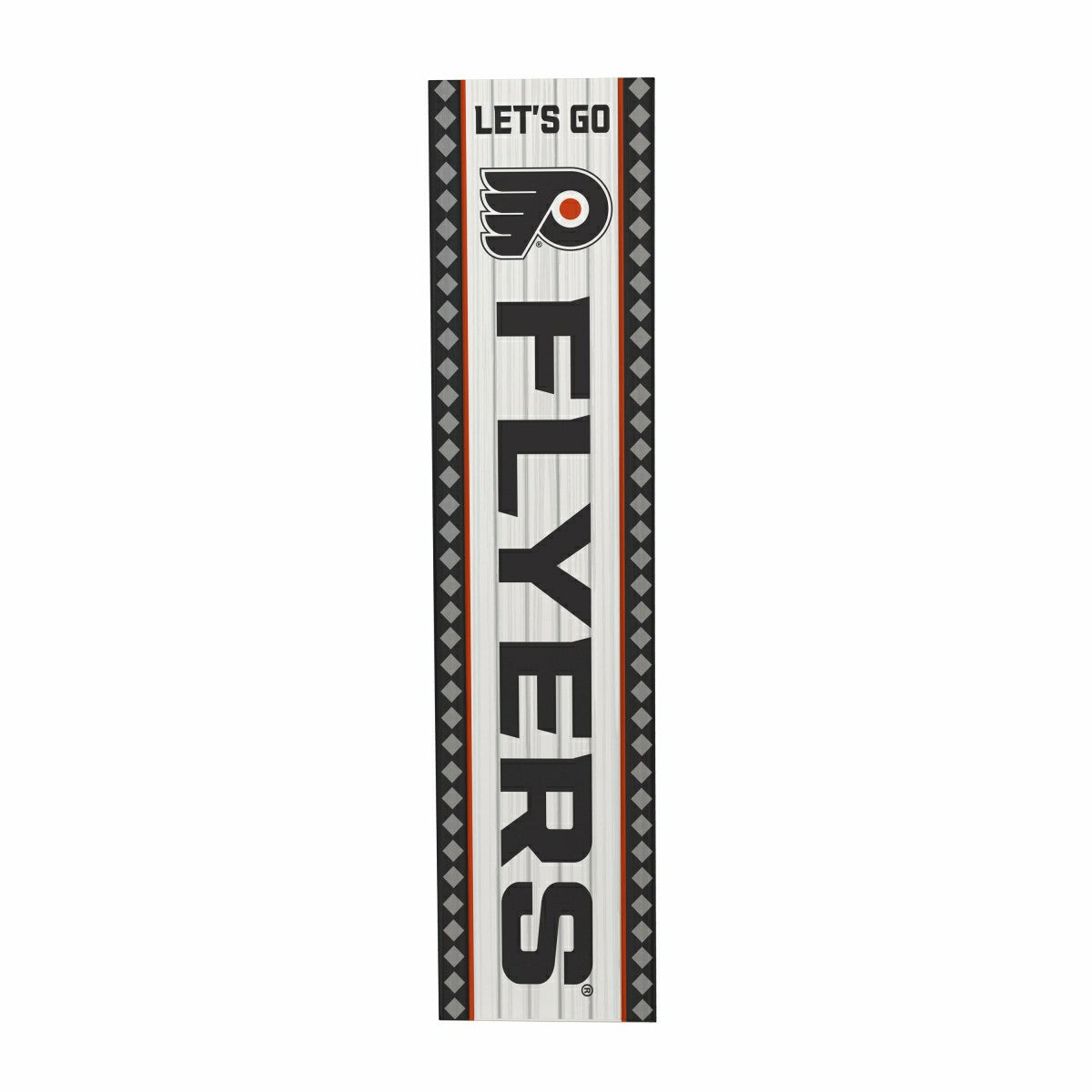 47" Double Sided Leaner, Philadelphia Flyers, Christmas