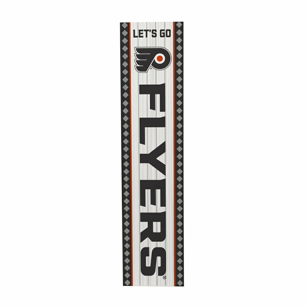 47" Double Sided Leaner, Philadelphia Flyers, Christmas
