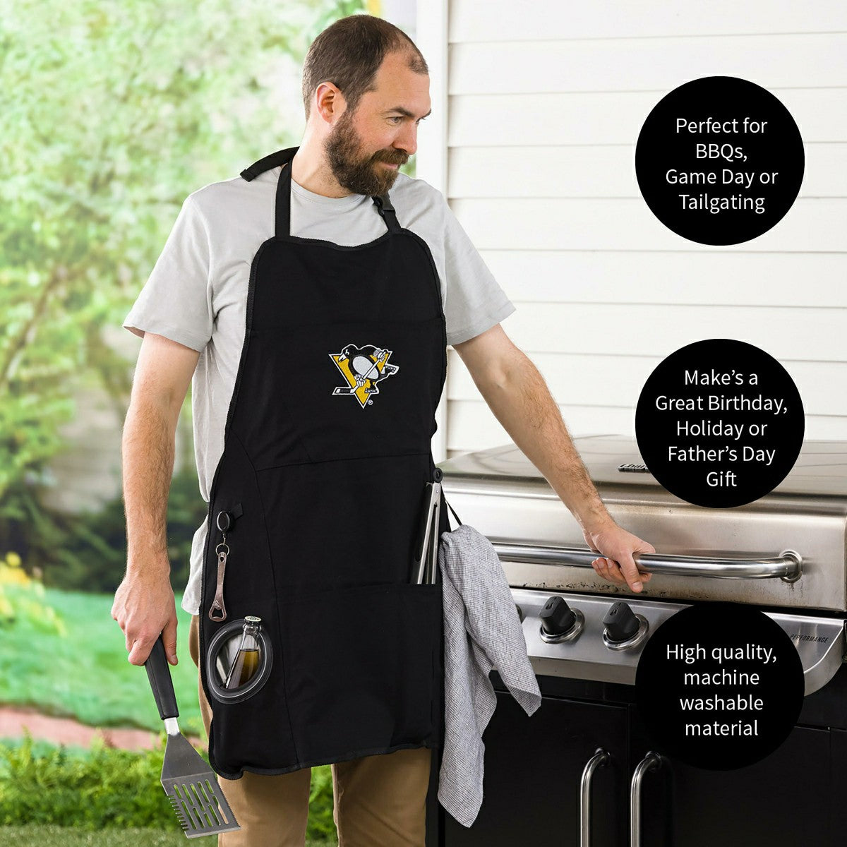 Pittsburgh Penguins Grilling Apron