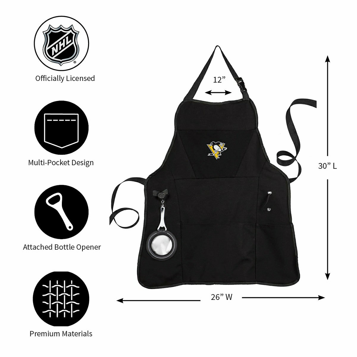 Pittsburgh Penguins Grilling Apron